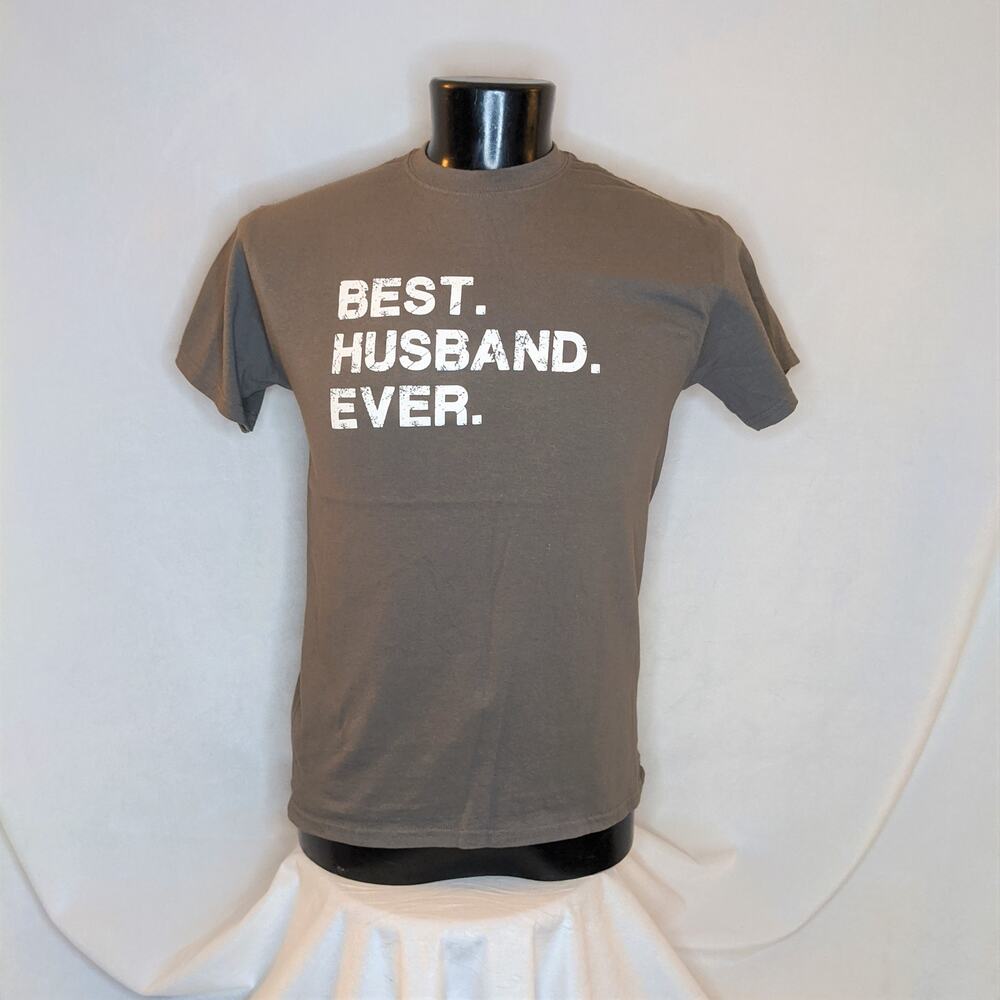 Feelin Good Tees Men’s Medium Graphic T-Shirt Vintage Gray